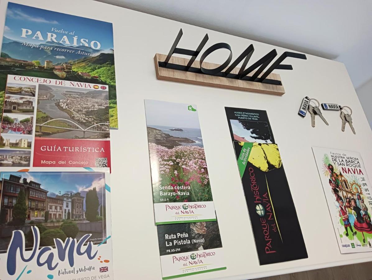Apartamento Ria Navia Eksteriør bilde
